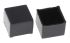 Black ABS Potting Box, 11 x 11 x 9mm