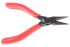RS PRO Long Nose Pliers, 120 mm Overall, Straight Tip, 22mm Jaw