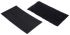 Velcro Heavy Duty Doppelseitig - Haken und Schlaufen Klettband, 50mm x 100mm, Schwarz