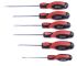 RS PRO Engineers Slotted Parallel; Slotted Flared; Pozidriv Screwdriver Set 6 Piece