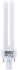 Osram DULUX 4-Rohr Energiesparlampe, 18 W L. 153 mm, Sockel G24d-2 2700K Ø 27mm