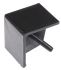 Bosch Rexroth Black Polypropylene Corner Bracket Cap, 20 x 20R Strut Profile, 6mm Groove