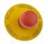 Eaton M22 Series Red Round No Push Button Head, Turn to Release Actuation, 22mm Cutout