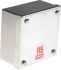 RS PRO 316 Stainless Steel Satin Adaptable Enclosure Box, 104mm x 104mm x 50mm