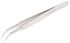 Lindstrom 115 mm, Stainless Steel, Fine' Rounded, ESD Tweezers