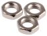 RS PRO, Nickel Plated Brass Hex Nut, DIN 439B, M5