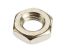 RS PRO, Nickel Plated Brass Hex Nut, DIN 439B, M6