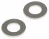 Nickel Plated Brass Plain Washers, 4BA, DIN 75000, ISO 4042