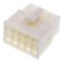 TE Connectivity, Mini-Universal MATE-N-LOK Male Connector Housing, 4.2mm Pitch, 15 Way, 3 Row