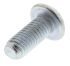 RS PRO Bright Zinc Plated Steel Hex Socket Button Screw, ISO 7380, M5 x 12mm