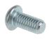 RS PRO Bright Zinc Plated Steel Hex Socket Button Screw, ISO 7380, M8 x 16mm