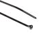Thomas & Betts Black Nylon Weather Resistant Cable Tie, 92mm x 2.4 mm