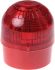 Klaxon Sonos Red Flashing Beacon, 17 → 60 V dc, Surface Mount, LED Bulb