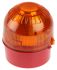 Klaxon Sonos Amber Flashing Beacon, 110 → 230 V ac, Surface Mount, Xenon Bulb