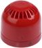 Klaxon Sonos Red 32 Tone Electronic Sounder, 110/230V ac, 110dB at 1 Metre, Surface Mount