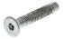 RS PRO M4 x 25mm Hex Socket Countersunk Screw Bright Zinc Plated Steel