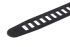 HellermannTyton Cable Tie, Releasable, 580mm x 28 mm, Black TPU, Pk-3