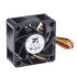 ARX 12 V dc, DC Axial Fan, 40 x 40 x 20mm, 21.6m³/h, 2.04W