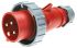 MENNEKES, AM-TOP IP67 Red Cable Mount 4P Industrial Power Plug, Rated At 16A, 400 V