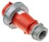 MENNEKES, AM-TOP IP67 Red Cable Mount 3P + N + E Industrial Power Plug, Rated At 32A, 400 V
