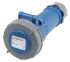 MENNEKES, AM-TOP IP67 Blue Cable Mount 3P Industrial Power Socket, Rated At 16A, 230 V
