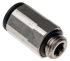 Legris LF3000 Series Straight Threaded Adaptor, M10 Male to Push In 8 mm, Threaded-to-Tube Connection Style