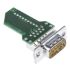 Phoenix Contact D-Sub konnektor, stik, 9-Polet, VS-09-ST-DSUB/10-MPT-0.5 Serien, Retvinklet, Tavle montering,