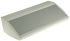 METCASE Unidesk Series Grey Aluminium Desktop Enclosure, Sloped Front, 200 x 400 x 21.6mm