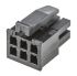 TE Connectivity, Micro MATE-N-LOK Female Connector Housing, 3mm Pitch, 6 Way, 2 Row