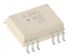 Optoacoplador Broadcom de 2 canales, Vf= 1.8V, Viso= 3750 V ac, IN. DC, OUT. Transistor, mont. superficial, encapsulado