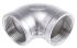 RS PRO Stainless Steel Pipe Fitting, 90° Circular Elbow, Female G 1-1/4in x Female G 1-1/4in