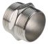 RS PRO Stainless Steel Pipe Fitting Hexagon Hexagon Nipple, Male R 2in x Male R 2in
