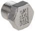 RS PRO Stainless Steel Pipe Fitting Hexagon Plug, Male R 1/4in