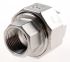 RS PRO Stainless Steel Pipe Fitting, Straight Octagon Union, Female G 3/8in x Female G 3/8in