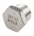 RS PRO Stainless Steel Pipe Fitting Hexagon Plug, Male R 1/2in