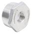 RS PRO Stainless Steel Pipe Fitting Hexagon Bush, Male R 1-1/2in x Female G 1/2in