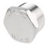 RS PRO Stainless Steel Pipe Fitting Hexagon Plug, Male R 1-1/4in