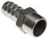 RS PRO Stainless Steel Pipe Fitting, Straight Hexagon Hose Nipple, Male R 3/4in x Male