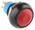 APEM Single Pole Double Throw (SPDT) Momentary Push Button Switch, IP67, 12.9 (Dia.)mm, Panel Mount, 48V ac