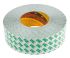 3M 9087 White Double Sided Plastic Tape, 0.26mm Thick, 5.2 N/cm, PVC Backing, 50mm x 50m