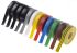Elektrikářská páska,  barvy Míchané PVC 8000V 12mm x , délka: 20m BS EN 60454-3-1/typ 2 tloušťka 0.13mm AT7 Advance