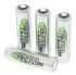 Ansmann AA NiMH Rechargeable AA Batteries, 2.4Ah, 1.2V - Pack of 4
