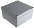 Fibox Euronord II Series Grey Polyester Enclosure, IP66, IP67, Grey Lid, 160.5 x 160 x 91mm