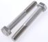 RS PRO Stainless Steel Hex, Hex Bolt, M8 x 60mm