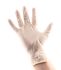 BM Polyco 医用一次性手套, 乳胶制, 8.5, L码, 天然色, 无粉末, 100只装