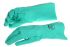 BM Polyco Green Chemical Resistant Nitrile Work Gloves, Size 9, Large