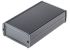 Teko Tekal Series Black Aluminium Enclosure, Grey Lid, 145 x 85.8 x 36.9mm