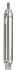 Norgren Pneumatik stempelcylinder RT/57210/M/25-serien, Slaglængde: 160mm, Boring: 40mm, Dobbeltvirkende