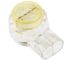 RS PRO Butt Splice Connector, White, Yellow, Insulated 26 → 22 AWG