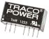 TRACOPOWER TMR 2 DC-DC Converter, ±15V dc/ ±65mA Output, 9 → 18 V dc Input, 2W, Through Hole, +85°C Max Temp